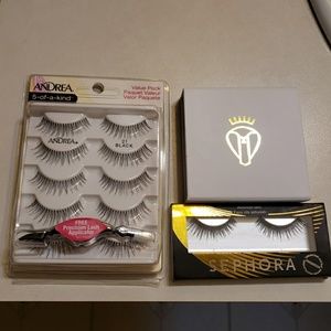 3 new sets of false eyelashes - Battington, Andrea